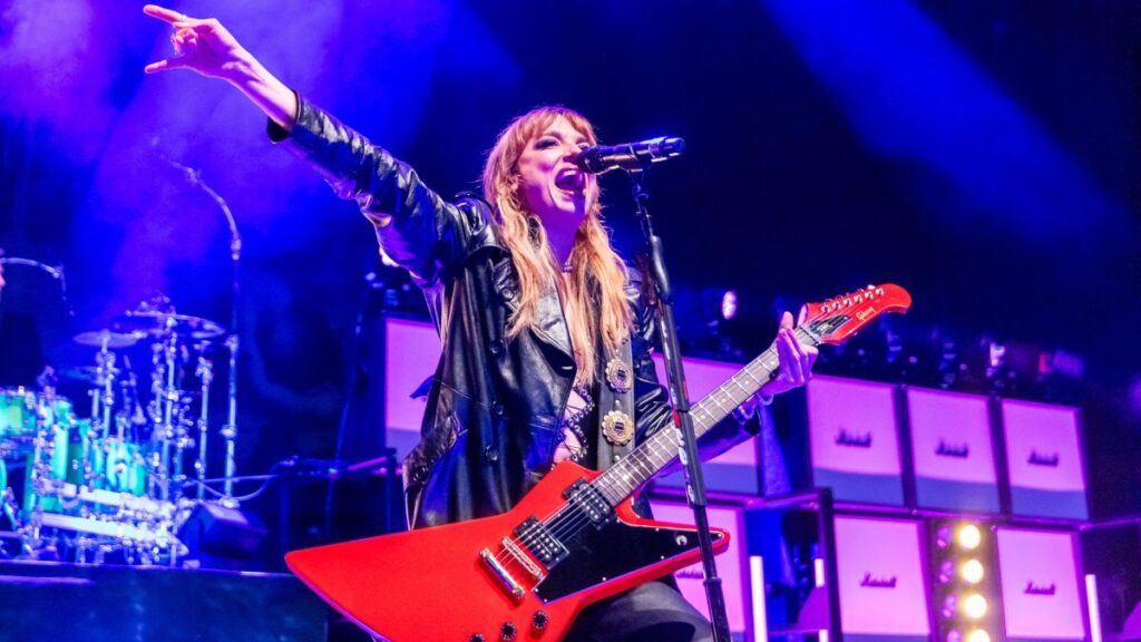 “This poor guy had to sell his guitar because of medical bills. He was so incredibly excited that it was gonna get played”: Lzzy Hale on swapping Les Pauls for Explorers – and finding her first on Craigslist “This poor guy had to sell his guitar because of medical bills. He was so incredibly excited that it was gonna get played”: Lzzy Hale on swapping Les Pauls for Explorers – and finding her first on Craigslist
