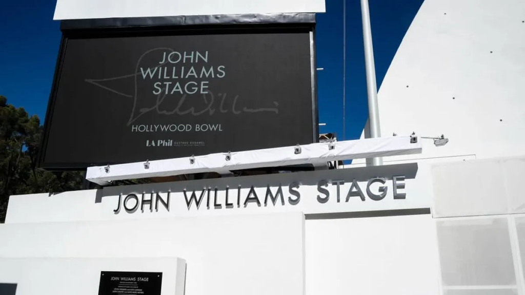 Hollywood Bowl Names Stage After Composer John Williams—’We Love You, Maestro!’