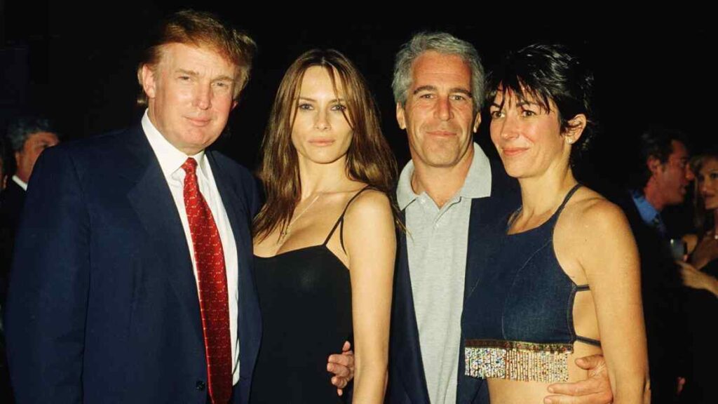 Trump ‘spent hours’ at Epstein’s house with victim of sex trafficking, email alleges