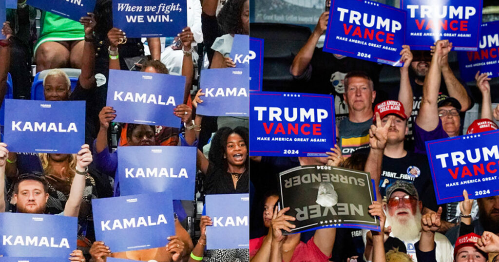 Republicans are more likely than Democrats to say they have a good friend in the other party