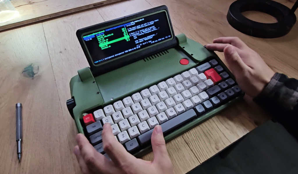This custom ‘writerdeck’ is a gorgeous digital typewriter from another time This custom ‘writerdeck’ is a gorgeous digital typewriter from another time