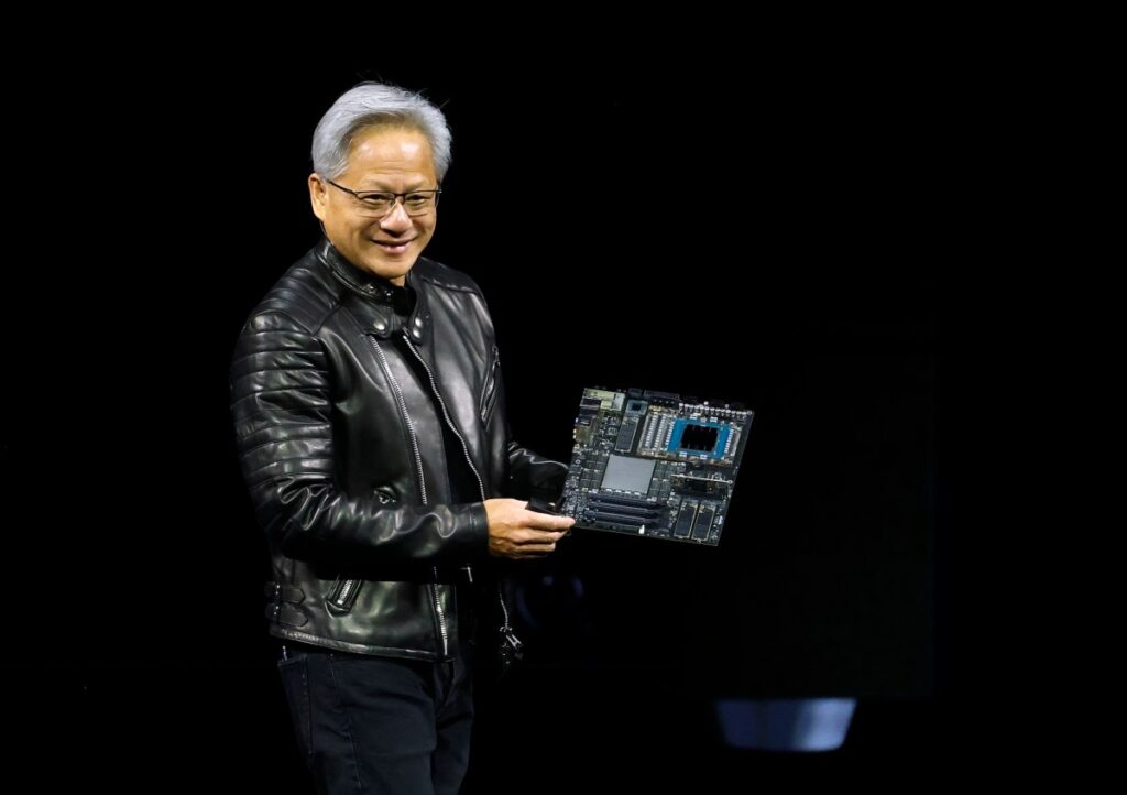 Nvidia’s record $57B revenue and upbeat forecast quiets AI bubble talk