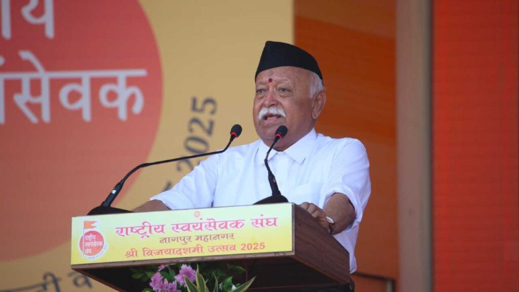 Manipur must have a government: Mohan Bhagwat Manipur must have a government: Mohan Bhagwat