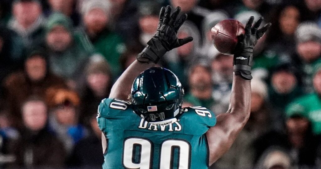 Jordan Davis is NFC Defensive Player of the Week for the first time in his career Jordan Davis is NFC Defensive Player of the Week for the first time in his career