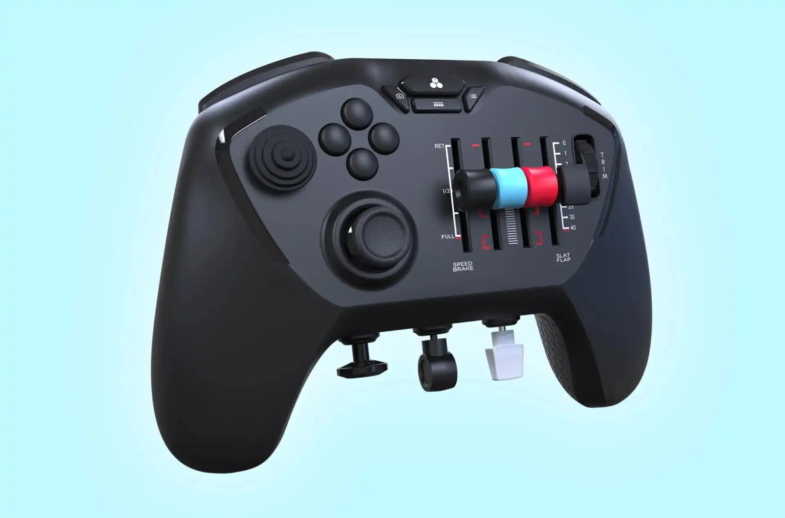 This crazy Echo game controller has special inputs for flight sims This crazy Echo game controller has special inputs for flight sims