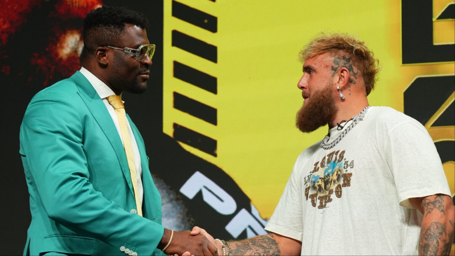 Jake Paul goes on rant against ‘idiot’ Francis Ngannou for not accepting December boxing showdown
