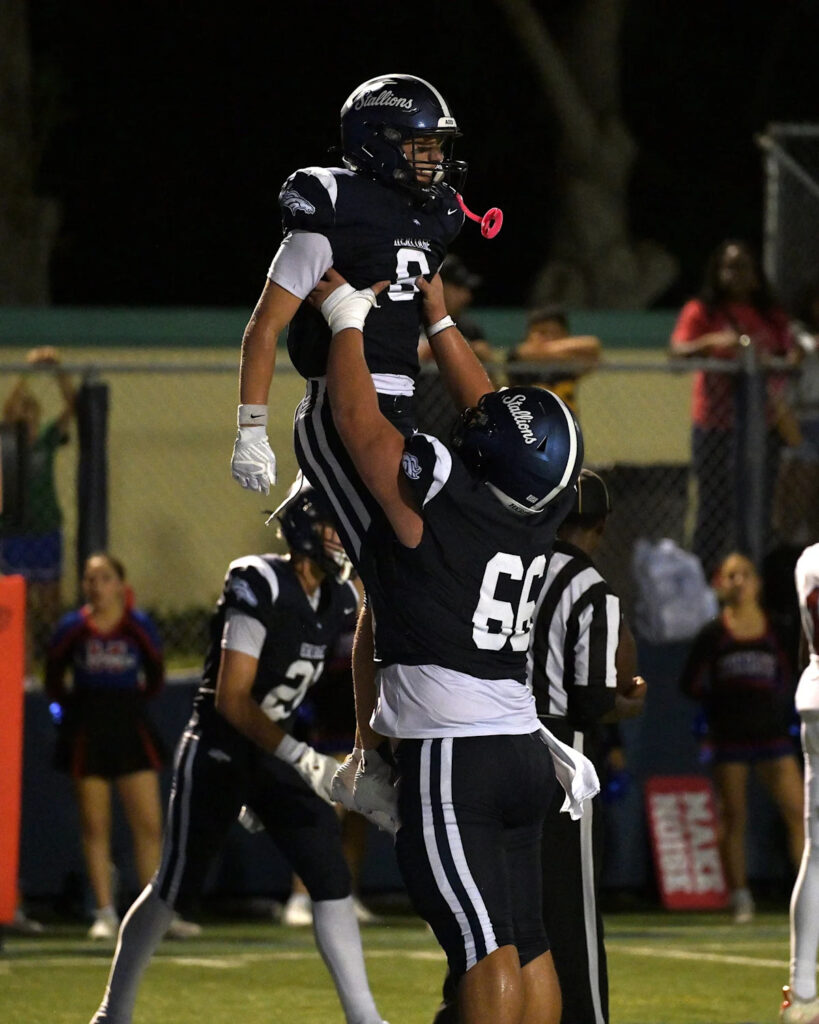 American Heritage-Delray football wins SSAA state championship