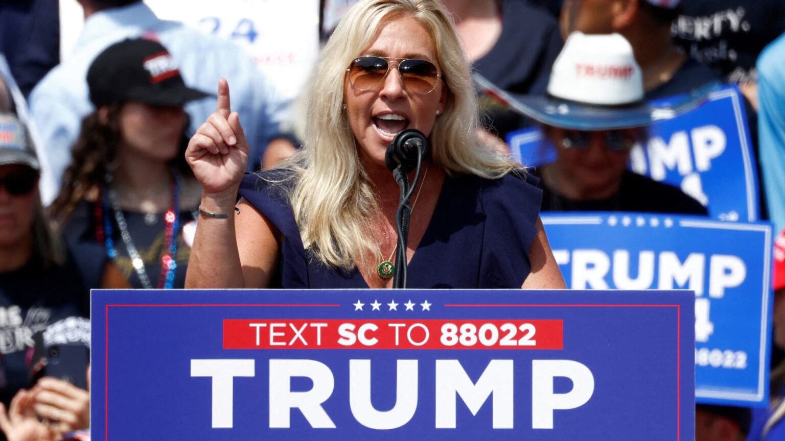 Trump on Marjorie Taylor Greene’s resignation: She ‘went BAD’