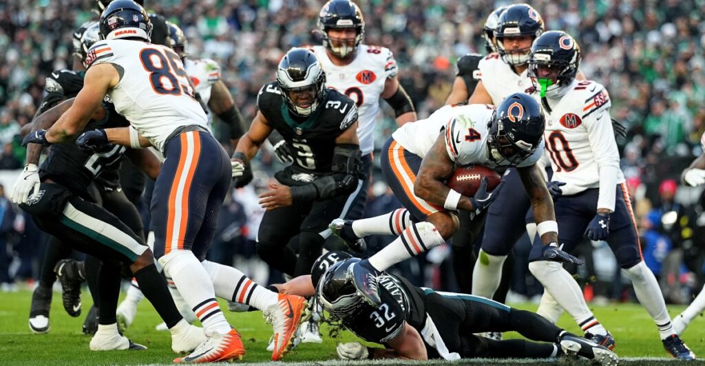 Eagles vs. Bears Black Friday: Third quarter scores updates