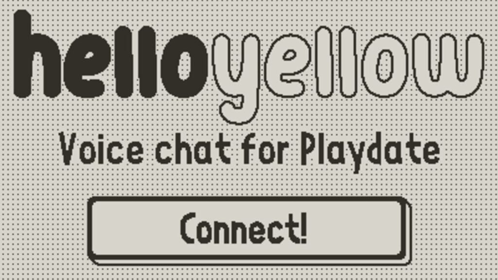 There’s a cute voice messaging app for Playdate now