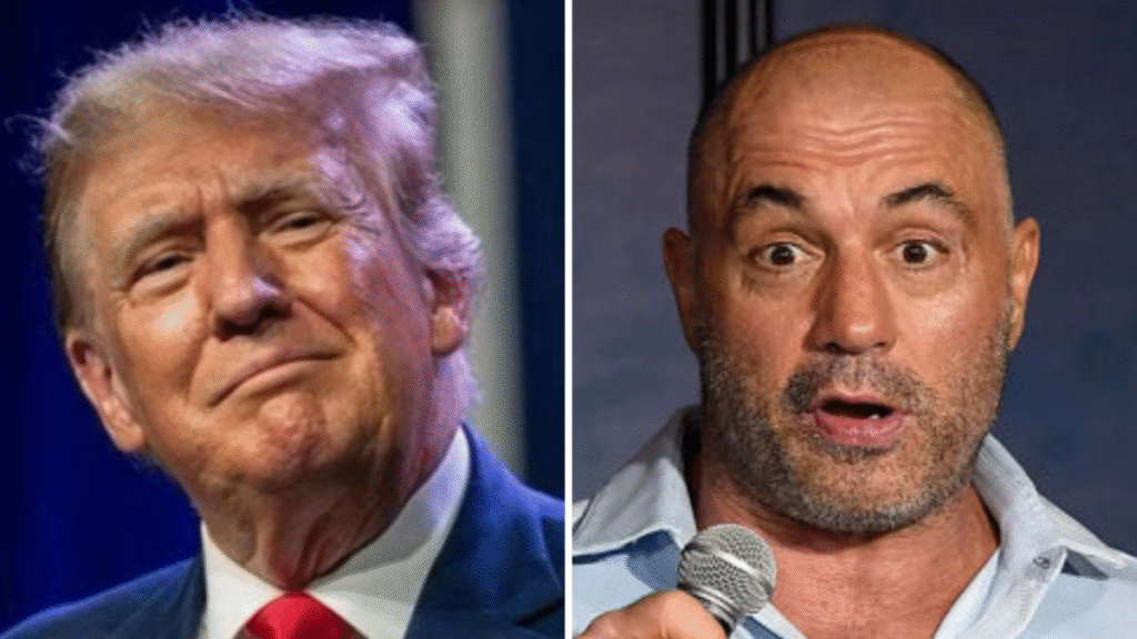 President Donald Trump calls Joe Rogan