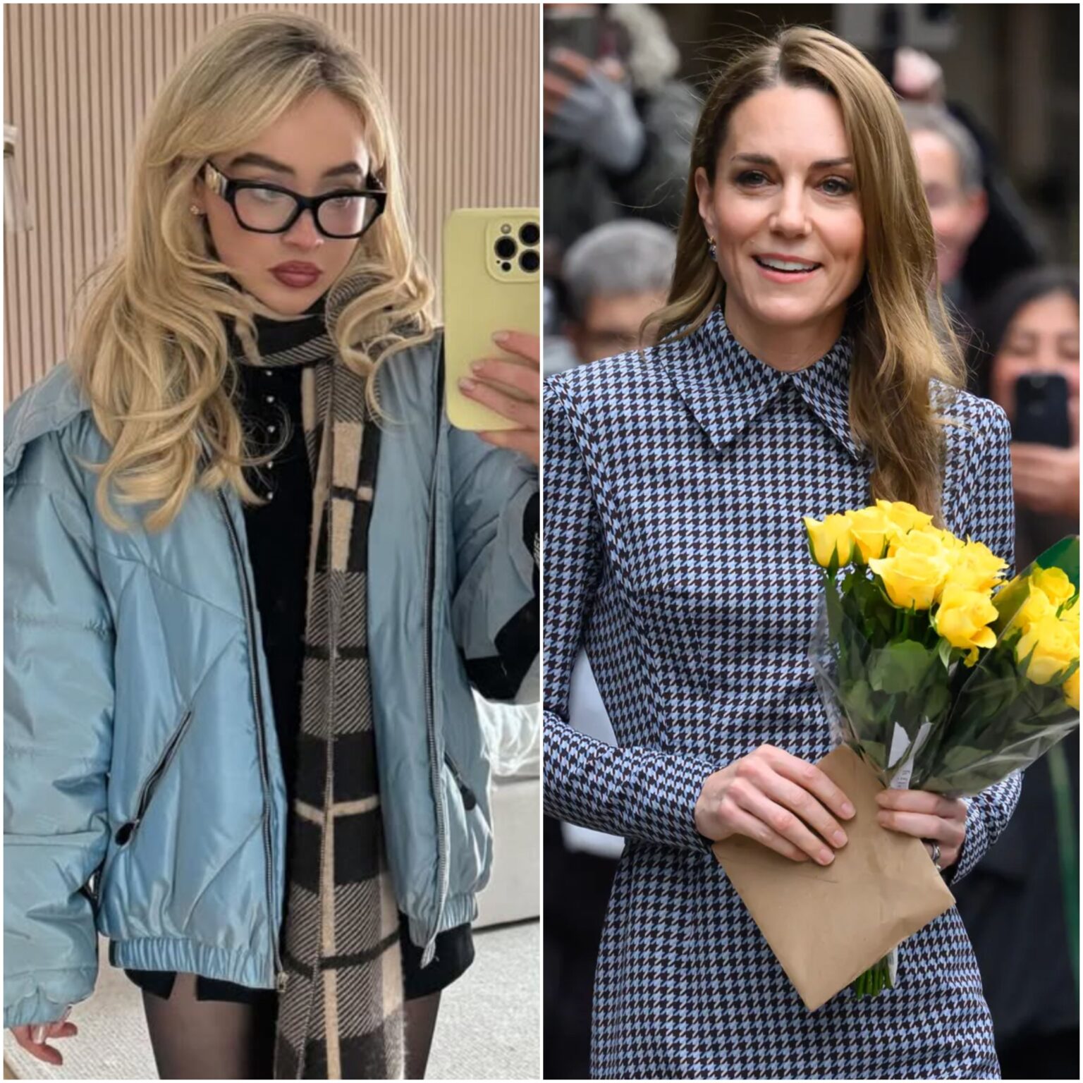 Your Winter Wardrobe Needs This Spring Color, Per Sabrina Carpenter and Kate Middleton