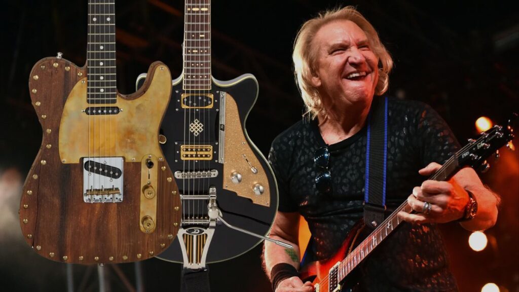 “Tuning it was really hard… especially because I was stoned a lot of the time”: Joe Walsh walks you through the guitars he’s selling at auction – including one with a Morse code fretboard “Tuning it was really hard… especially because I was stoned a lot of the time”: Joe Walsh walks you through the guitars he’s selling at auction – including one with a Morse code fretboard