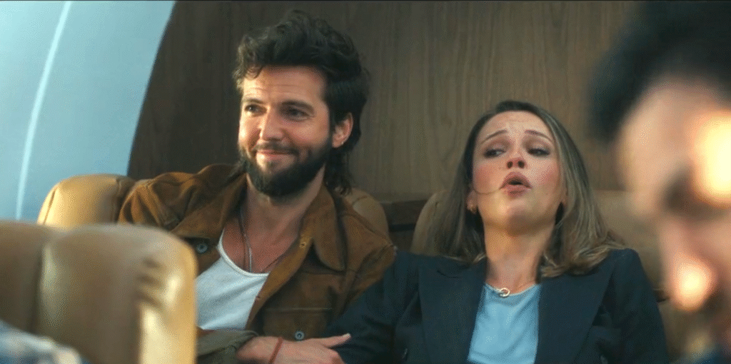 Landman Gets Some Airborn Charm From Guy Burnet as Charlie