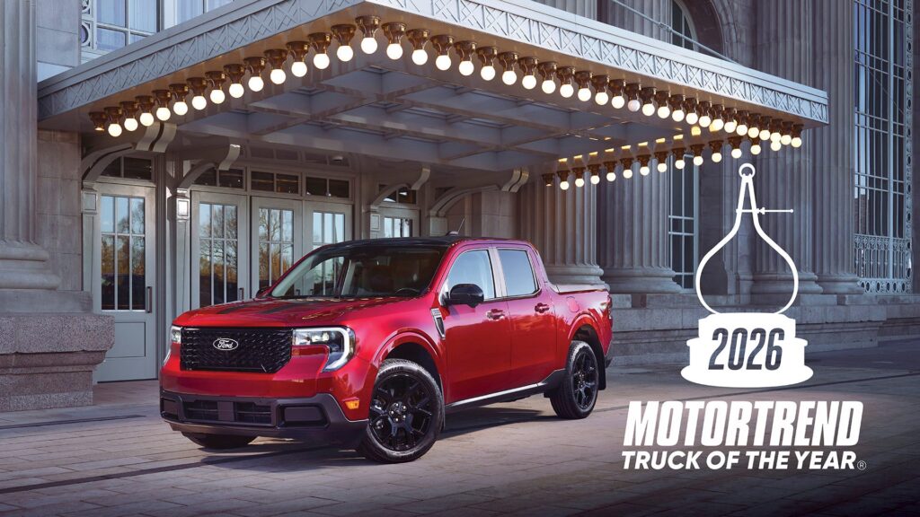 The Ford Maverick Is the 2026 MotorTrend Truck of the Year The Ford Maverick Is the 2026 MotorTrend Truck of the Year