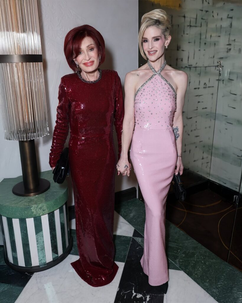 Sharon Osbourne defends daughter Kelly against weight loss criticism: ‘She can’t eat right now’
