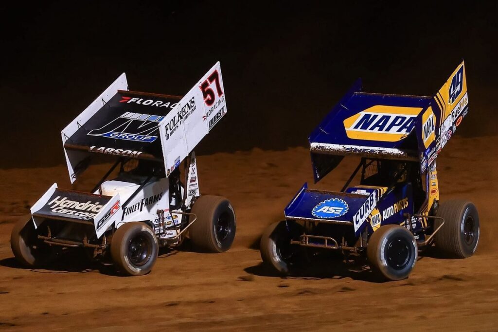 Kyle Larson rejects playoff for Sprint Car series he co-owns Kyle Larson rejects playoff for Sprint Car series he co-owns
