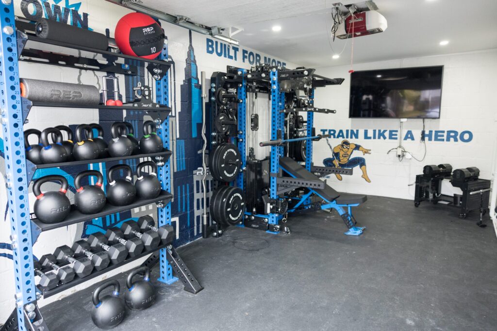 How I Transformed My Garage Into the Ultimate Gym Mancave