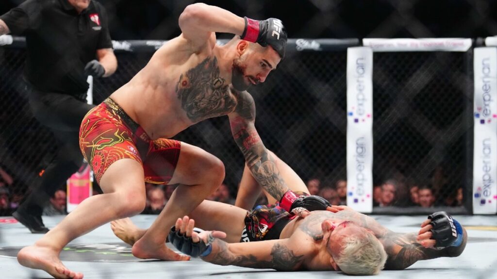 Check out the greatest UFC knockouts of 2025