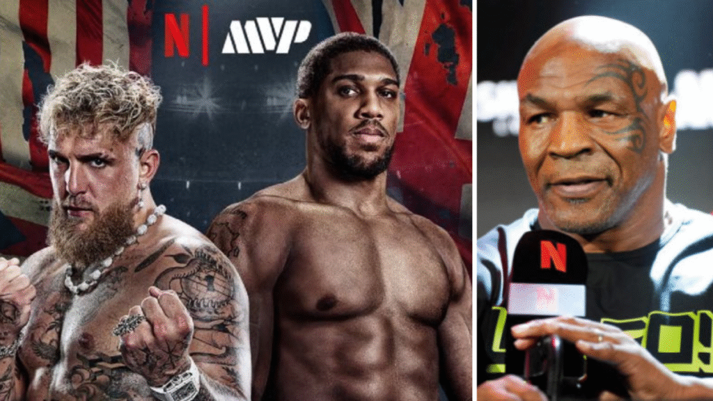 Mike Tyson sends chilling warning to Anthony Joshua ahead of Jake Paul fight