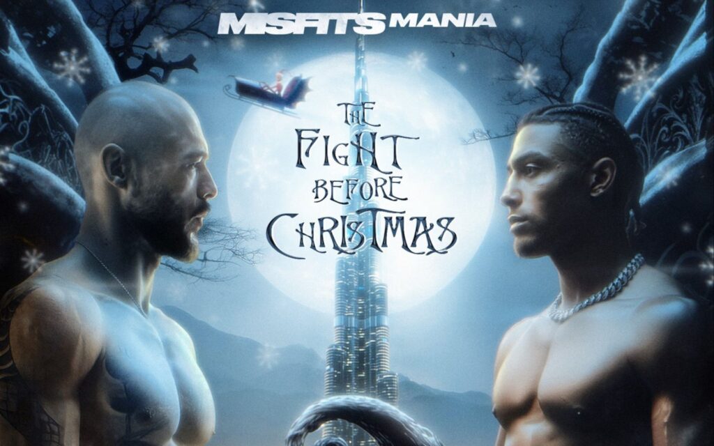 Andrew Tate will “make it a s**t show” at Misfits Mania, per MFB title challenger