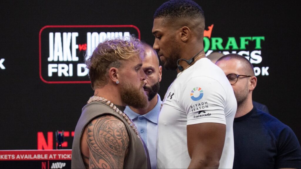 Jake Paul sends direct message to Anthony Joshua ahead of boxing match: ‘Let’s go to war’