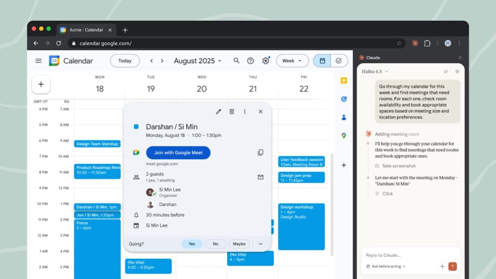 Claude’s Chrome plugin is now available to all paid users