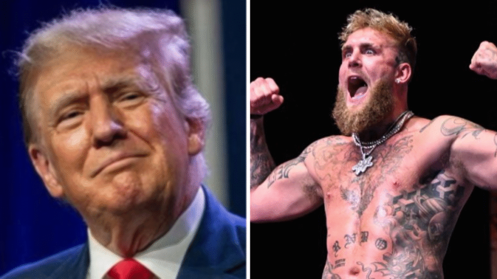 Donald Trump honors courageous Jake Paul after Anthony Joshua loss