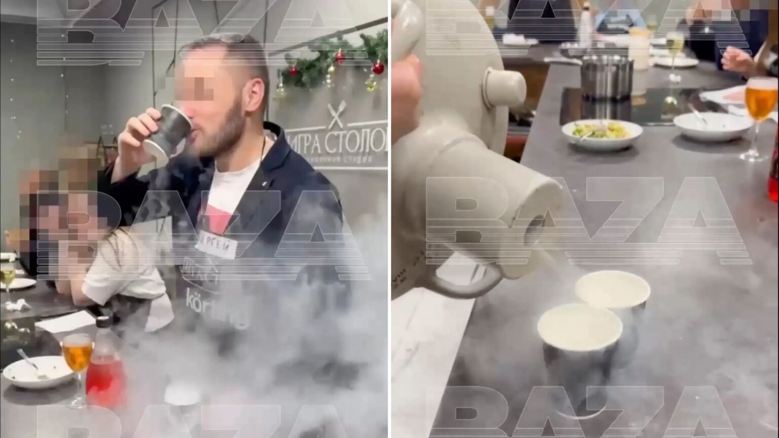 Man ‘fighting for life’ after drinking celebrity chef’s liquid nitrogen cocktail…