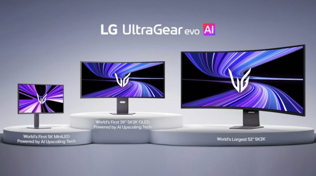 LG announces line of premium gaming monitors that offer 5K visuals