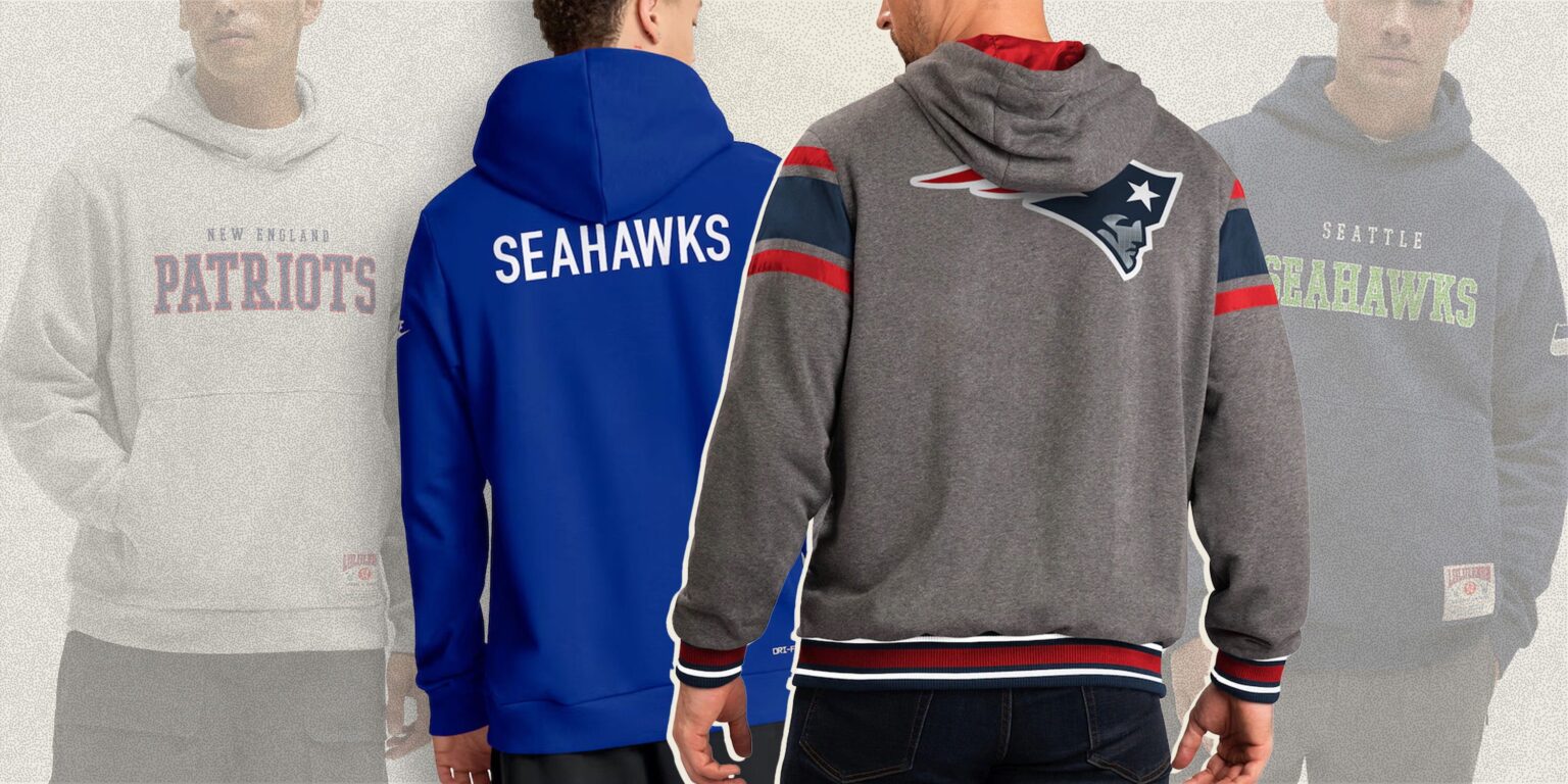Calling All Patriots and Seahawks Fans—Here Is the Best Gym Gear to Rep Your Super Bowl Team