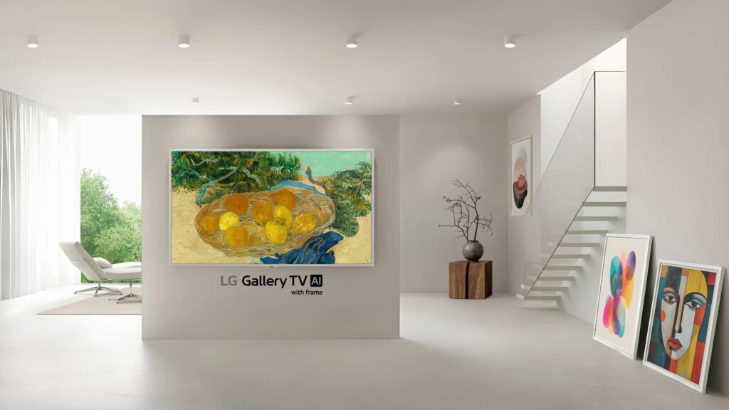 LG’s Gallery TV promises to transform your wall into an art museum