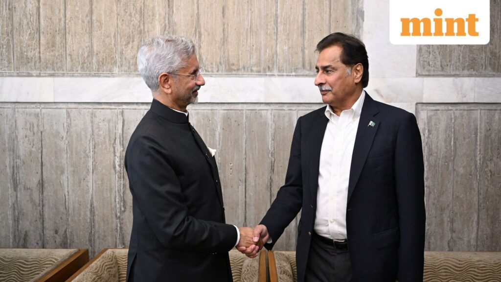 Pakistan amplifies Jaishankar’s Dhaka handshake with Speaker Sadiq, pitches for talks to prevent any ‘escalation’