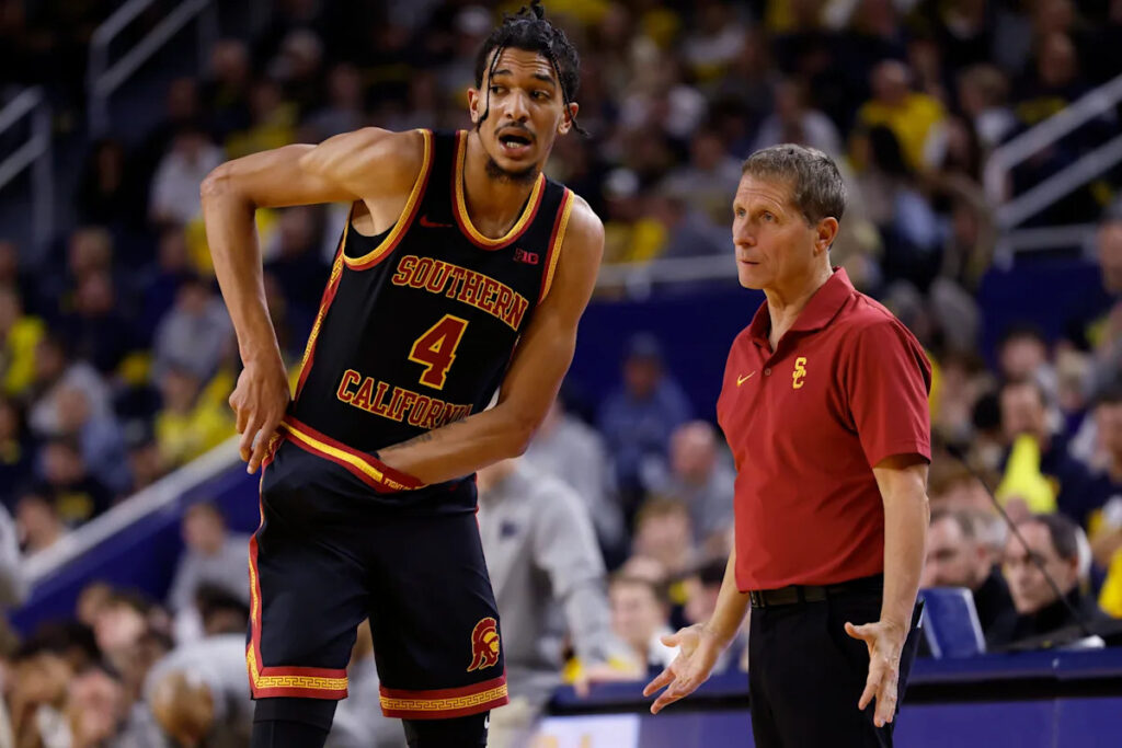 Chad Baker-Mazara had a rough night when Trojans needed him most