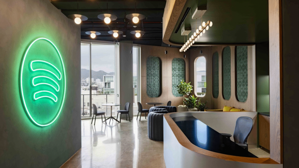 Battle of the Lavish LA Streaming Platform Studios: Apple Music’s vs. Spotify’s ‘Sycamore Studios’