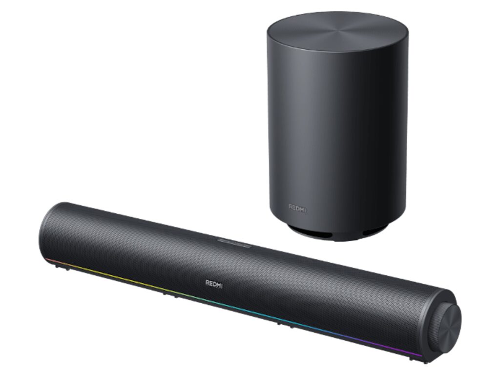 Xiaomi Soundbar with wireless subwoofer and RGB lighting unveiled
