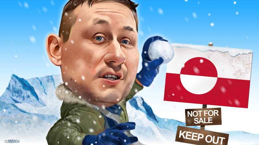 Jens-Frederik Nielsen, the Greenlandic leader under pressure