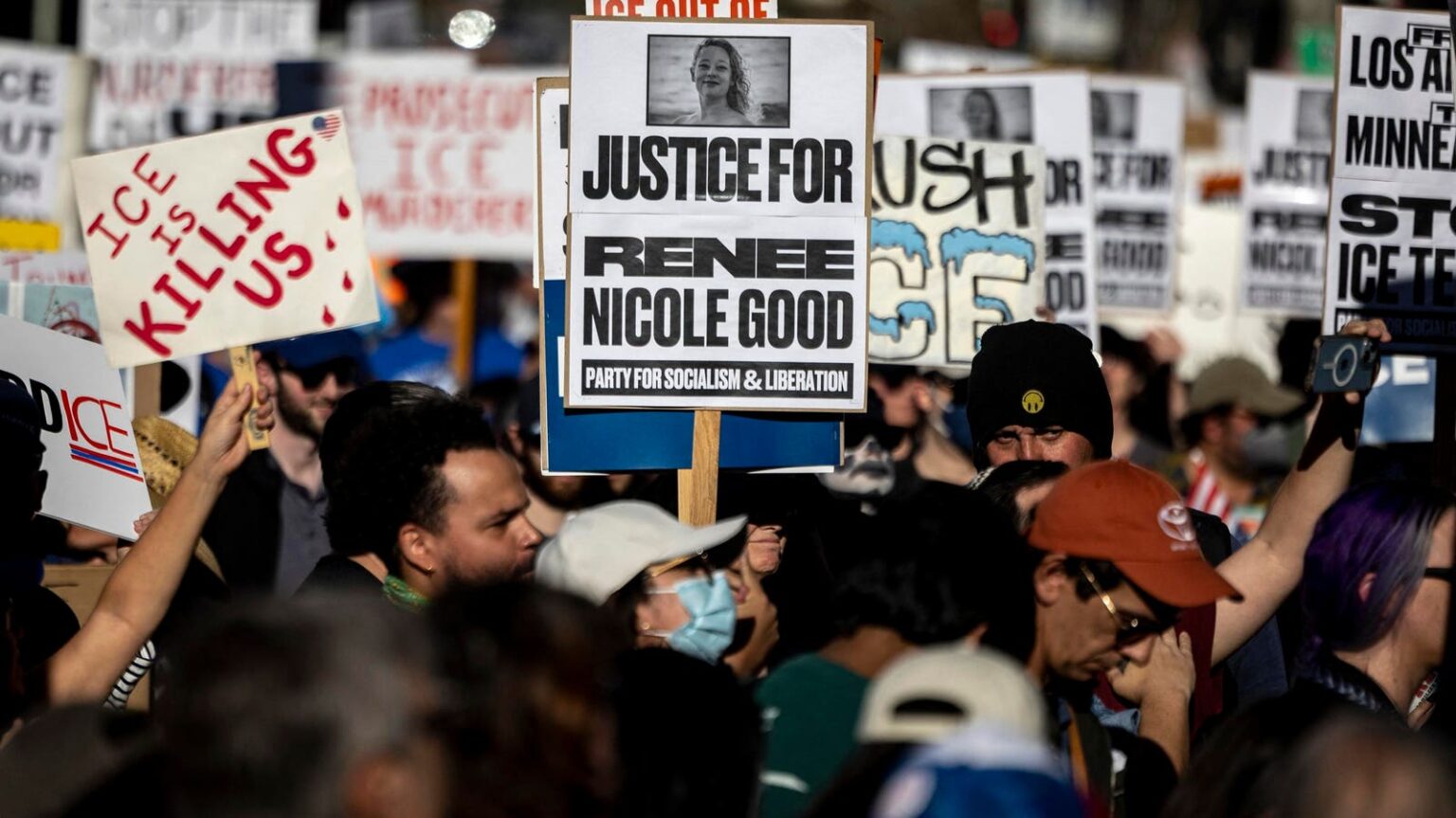 Trump Says ICE Won’t Back Down In Minnesota After Renee Good Killing