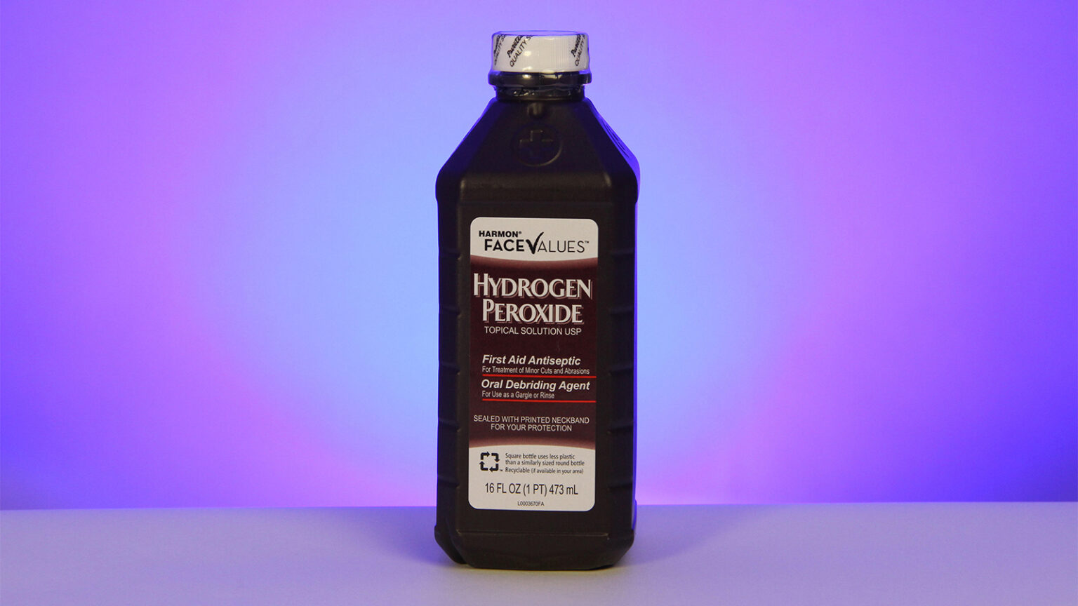 He Drank Hydrogen Peroxide By Accident. It Caused an Embolism in His Brain.