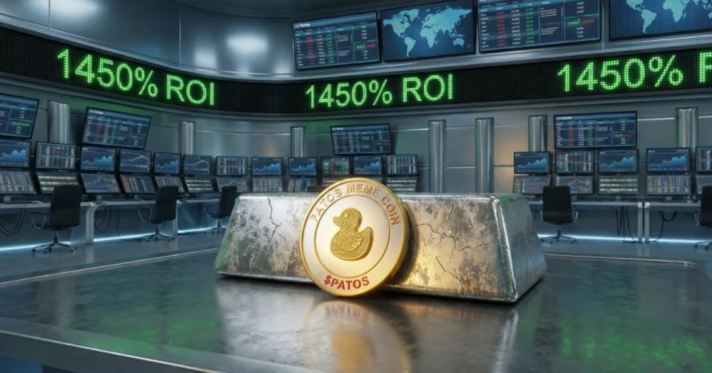 Ai Predicts ROI of Solana Meme Coin ‘Patos’  Will Top Silver (Ag) Metal in 2026 – Massive 145,000% Gain