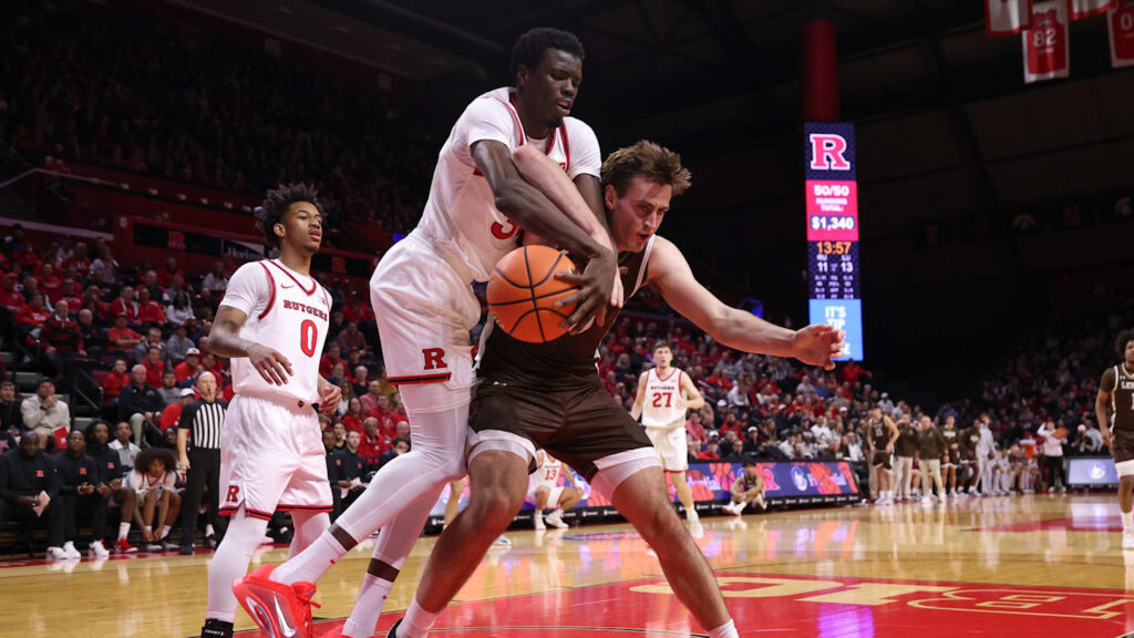 Rutgers Basketball’s Baye Fall Misses Game Against Wisconsin Due to Hand Injury Amid Season of Struggles