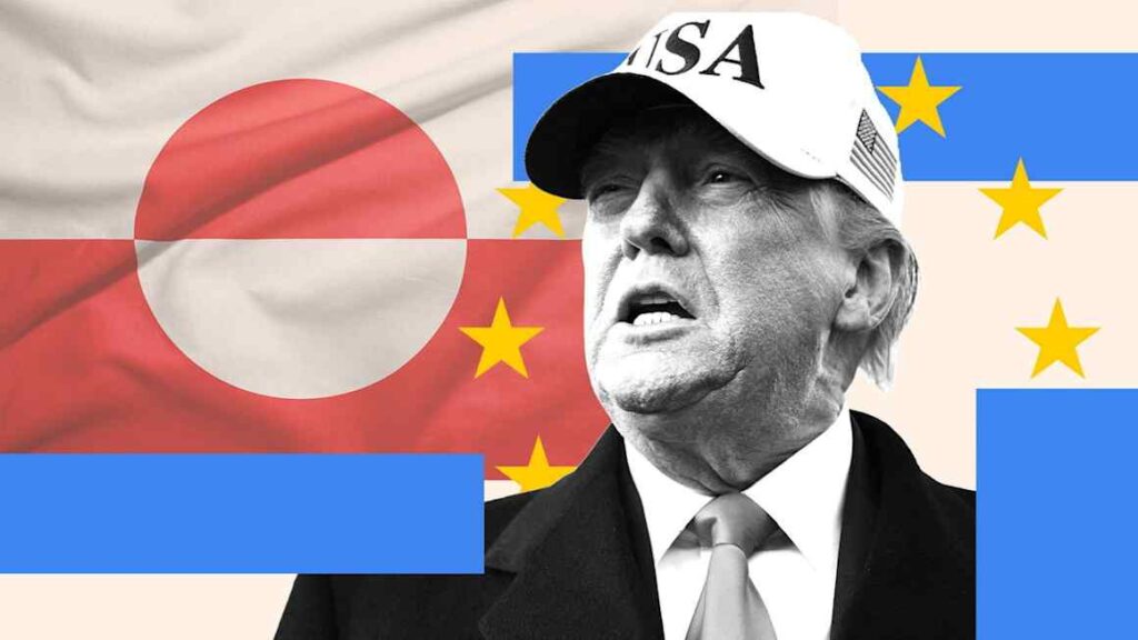 EU readies €93bn tariffs in retaliation for Trump’s Greenland threat