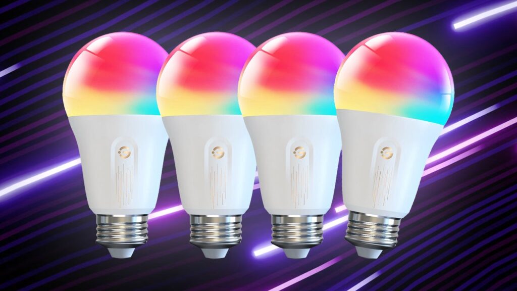 The Govee 1,200-Lumen RGBWW A19 Wi-Fi Smart LED Light Bulb Drops to $43 for a 4-Pack