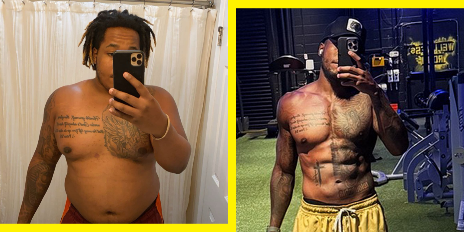 This Ex-Football Player Hit Rock Bottom at 300 Pounds. 8 Months Later, He Became a Boxing Champ.