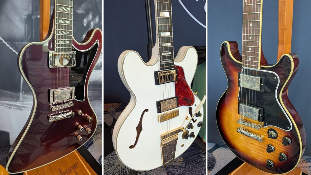 “Takes the most iconic Gibson body shapes and remixes them with modern, professional-grade features”: Epiphone looks to the future with its hot-rodded Futura guitars, as stainless steel frets make their Epiphone debut, and long-awaited signatures arrive
