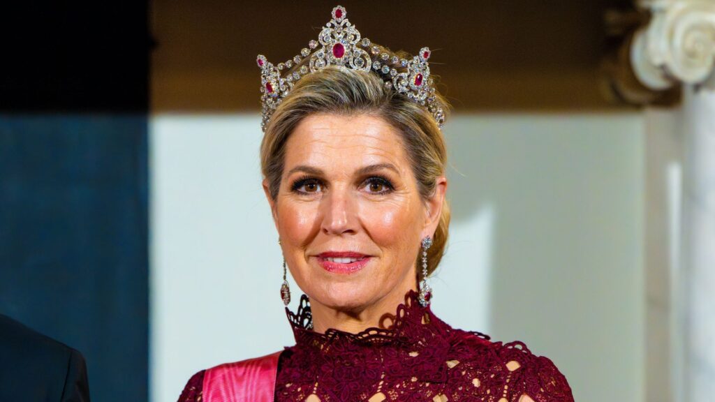 The Story of Máxima of the Netherlands’ Mellerio Ruby Tiara