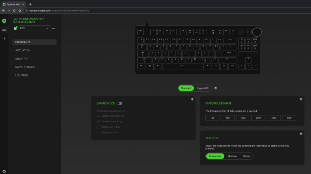 Rejoice! Razer Synapse now works on the web, no install needed