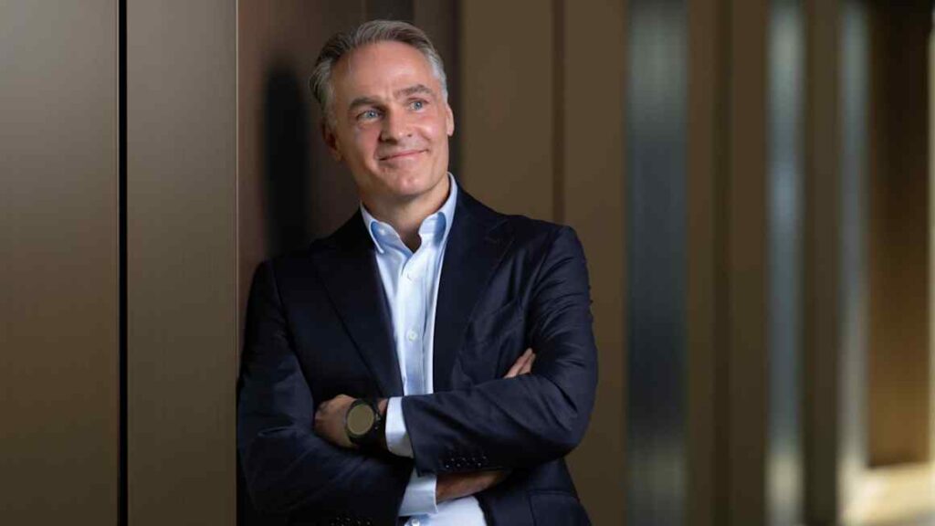 Boss of private equity group Permira quits UK for Switzerland