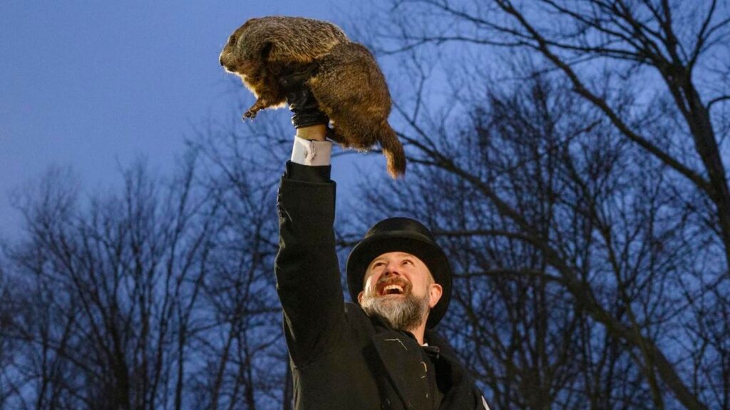 Groundhog Day: Punxsutawney Phil Makes His Prediction