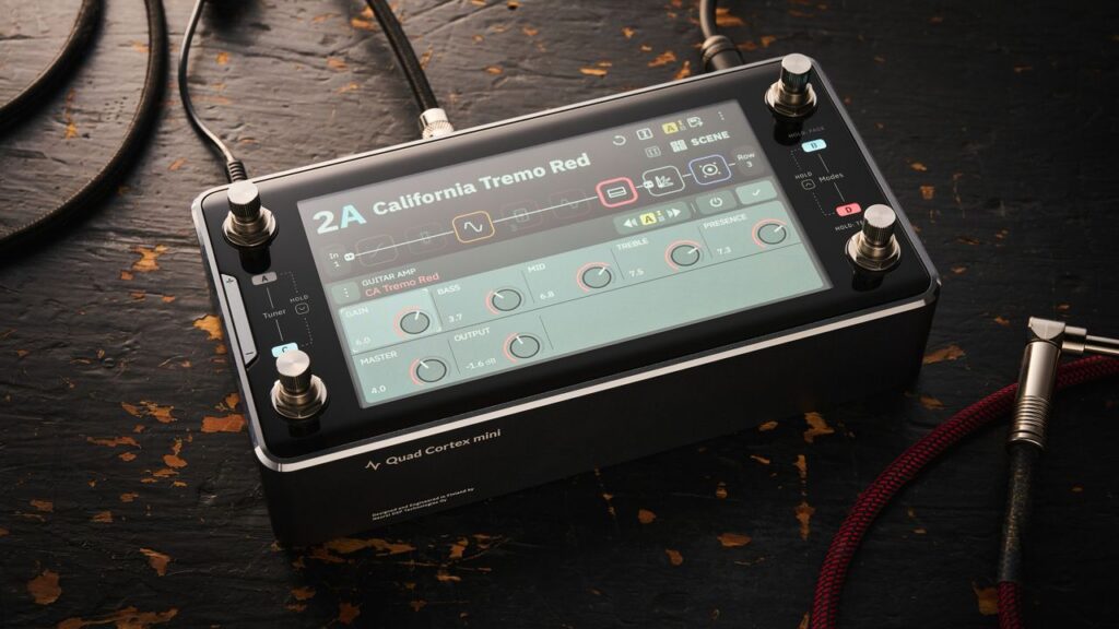 “An incredibly powerful, immensely versatile pedal that crams gold-standard modeler experiences and sounds into the smallest form factor possible”: Neural DSP Quad Cortex mini review